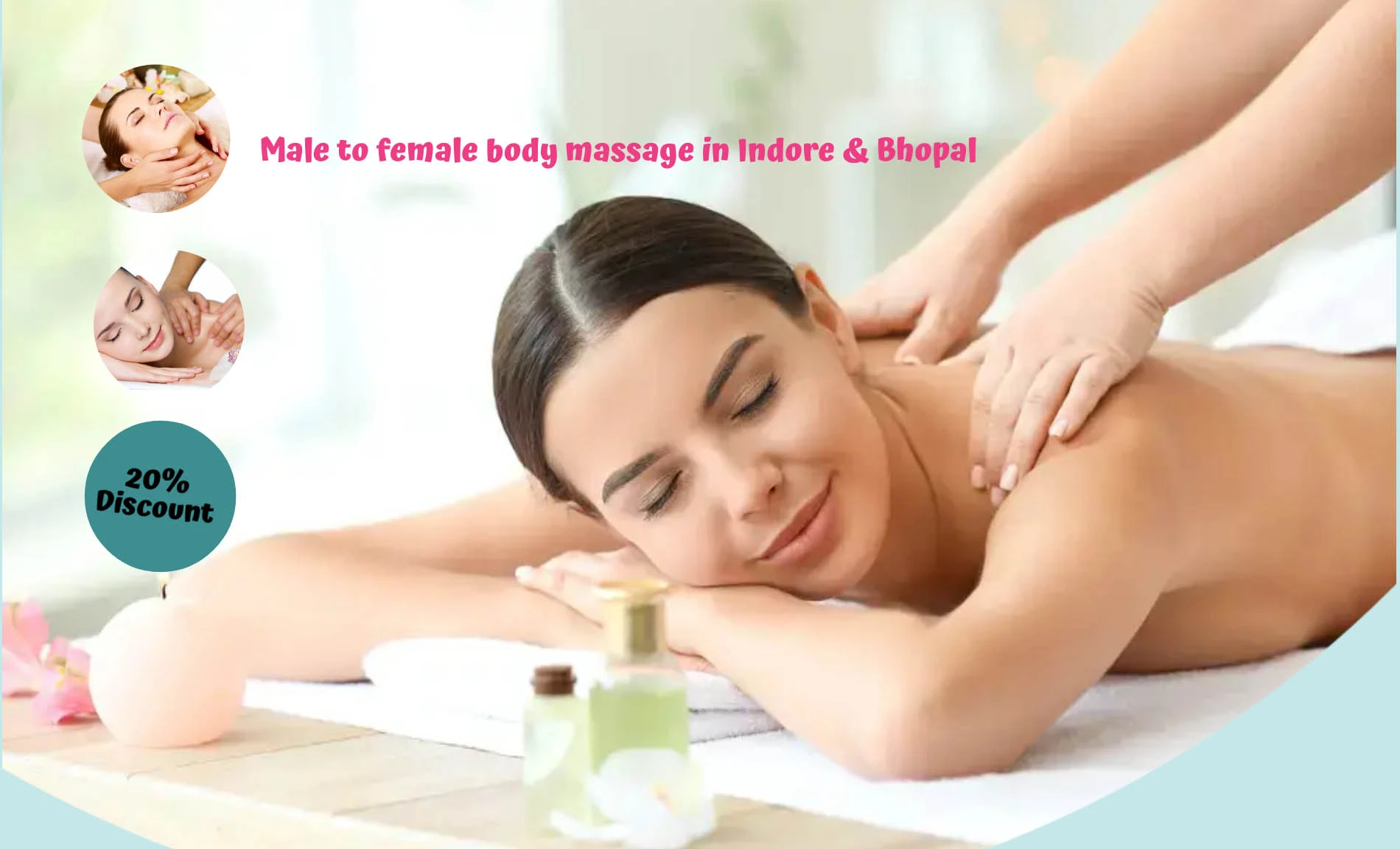 male to female body massage in Indore
